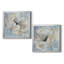 «Blue Blanc I», ensemble de 2 reproductions d'art sur toile tendue-1940647099-1940647095-1940647074