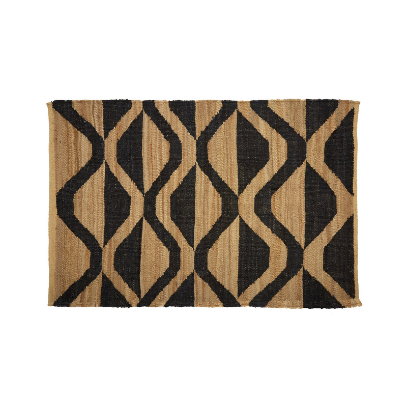 Adonis Geometric Hand Woven Area Rug, Rectangle 120 x 180cm
