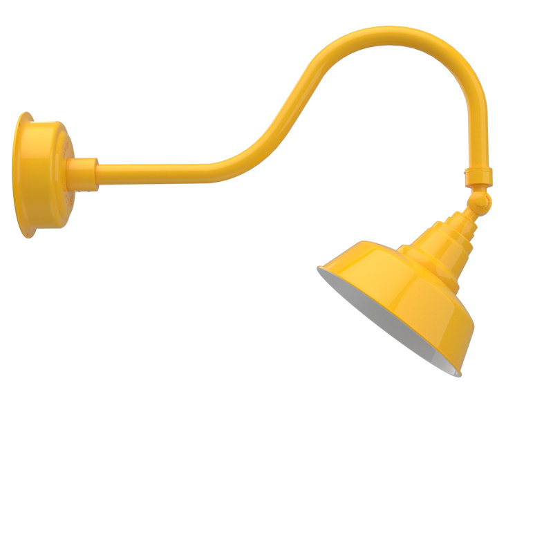 Vandervliet LED Wall Light, Yellow, 19.625" H x 10" W x 28.75" D