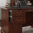 Raker 3 Piece Executive Desk Office Set-1268325523