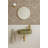 Rococo Relief - Red Clay Wallpaper