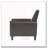 27.5" Push Back Recliner Chair Upholstered Recliner Armchair with Solid Beech Wood Legs-36614787-36614843