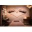 Adhésif décoratif cœur cils, cils, décoration de chambre à cils, murale de salon de beauté, autocollant d'esthéticienne 558MV-1997902245