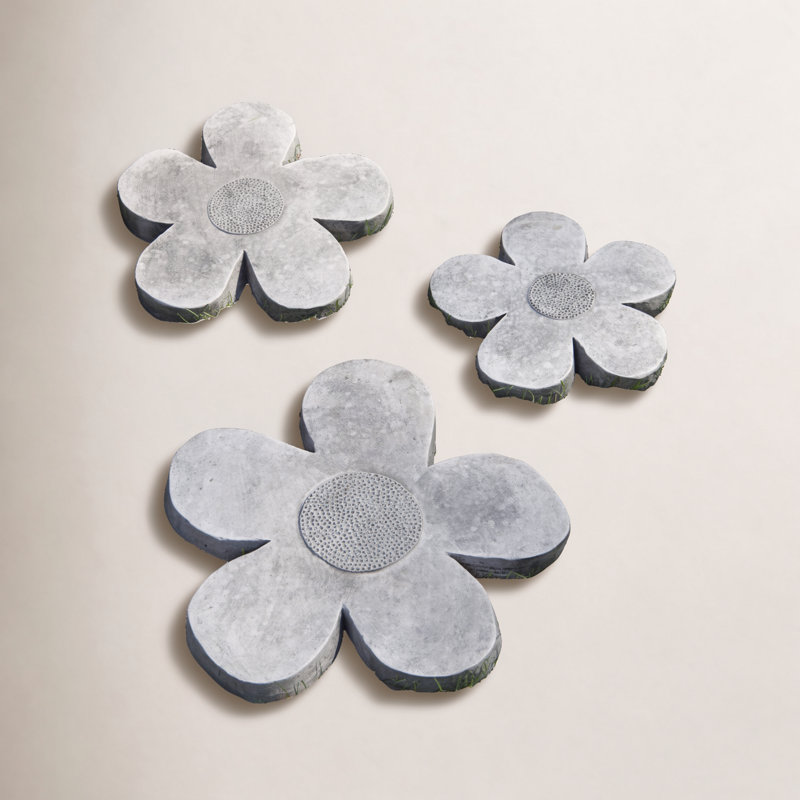 Flower Power Stepping Stone, Alpine Stone