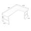 Bureaux en bois massif en L Burlywood-107559280-107559277