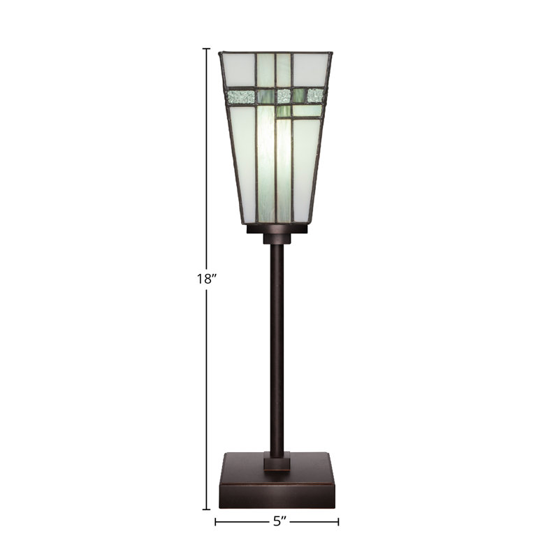 Lampe d'appoint Aneka, Granit foncé