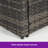 4 Person Wicker Patio Furniture Sets With 2 Ottomans-618874638