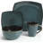 Soho Lounge 16 Piece Dinnerware Set, Service for 4