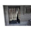 Niche pour chien grise avec peinture solaire et grande porte - Protection d'accès facile - Intérieur spacieux et confortable pour votre animal de compagnie