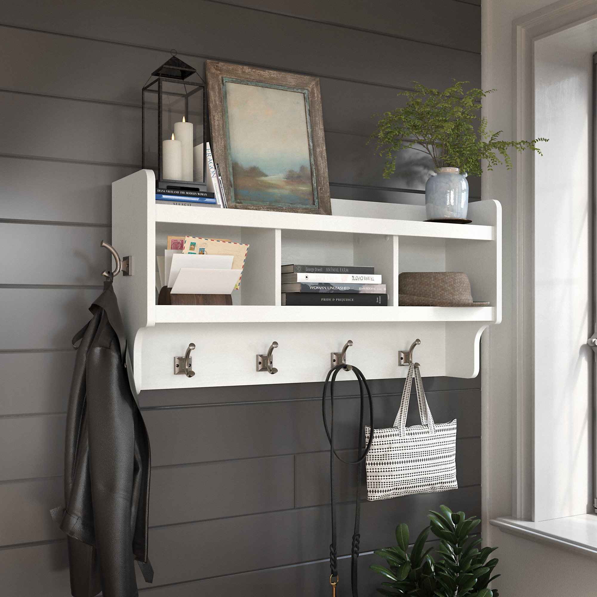 Lark Manor™ Arulappu Hook Wall Mounted Coat Rack