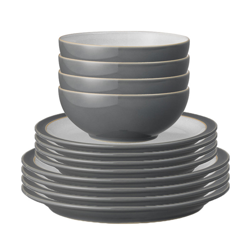 Ensemble de 12 pièces Elements, Grey