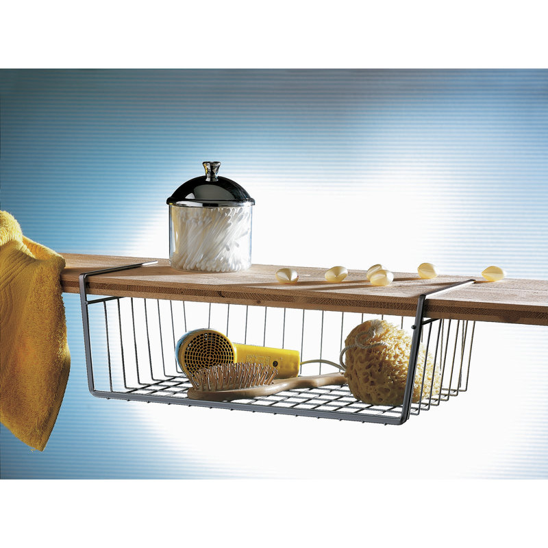Kanguro Cupboard Basket 40 Cm Silver