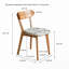 Chaise en bois massif (ensemble de 1)