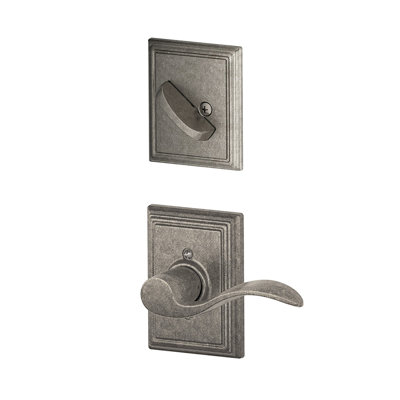 Addison Single Cylinder Interior Lever Set