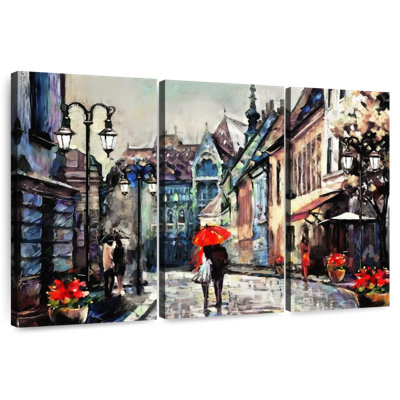 Sireci Couple Under Umbrella