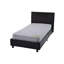 New York Upholstered Faux Leather Bed-14607414