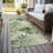 Machine Washable Indoor/Outdoor Xhevrie Aloe Rug-1968327024