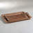 Cadwyn Leather & Raffia Serving Tray-644536172