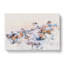 Oia Santorini Skyline in Greece Watercolour - Wrapped Canvas-56665874