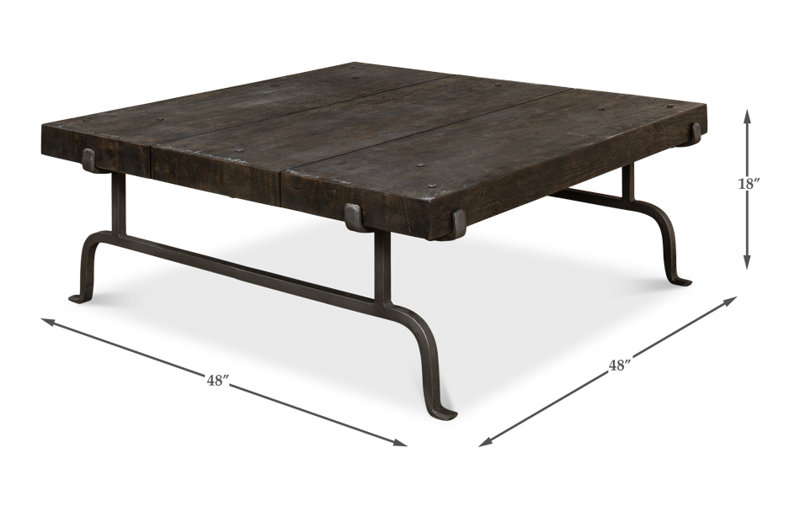 Solid Wood Coffee Table