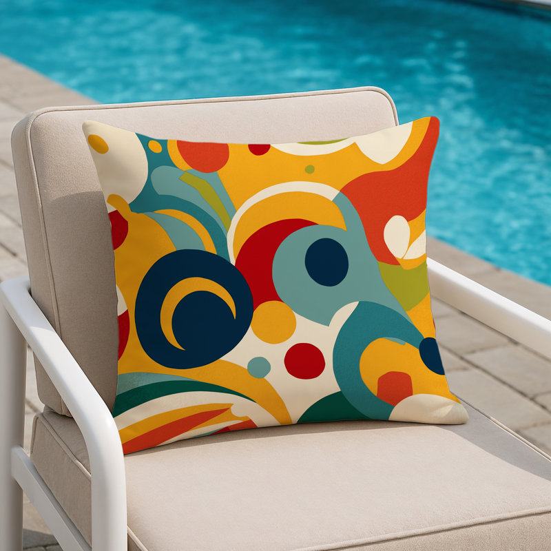 Dynamic Prime Streak Indoor And Outdoor Pillow, Square 16"