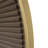 Claire Carter Round Wooden Wall Mirror with Iron Frame