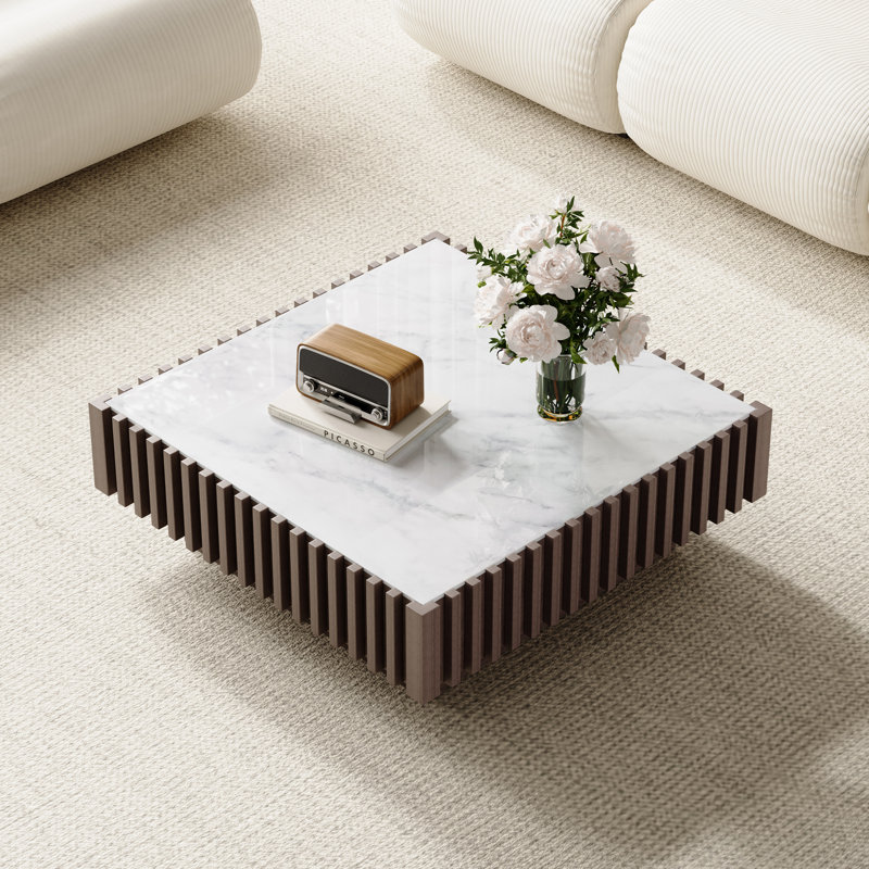 Table basse carrée