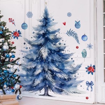 Adhésif décoratif arbre de Noël