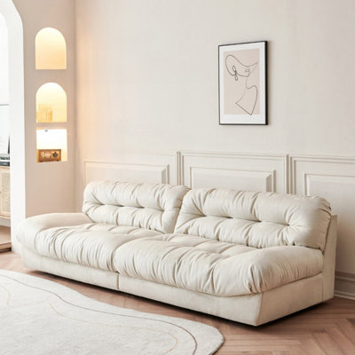Canapé de style nuage minimaliste