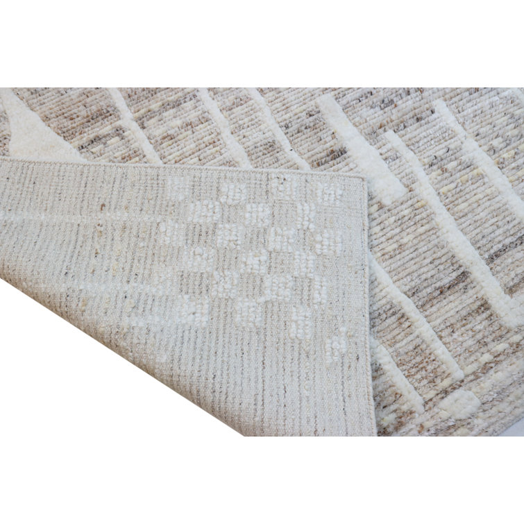 Shima Moroccan Wool Area Rug in Camel