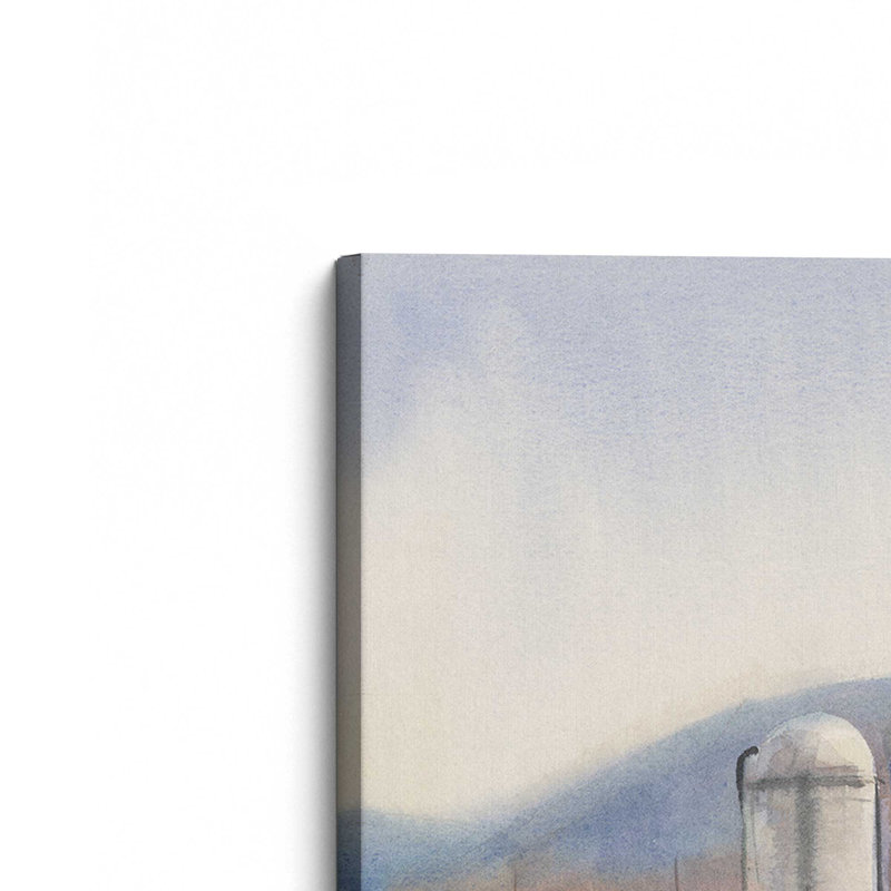 «Ithaca NY» par Stephen Calcasola, reproduction d'art sur toile, H 24 po x l 32 po