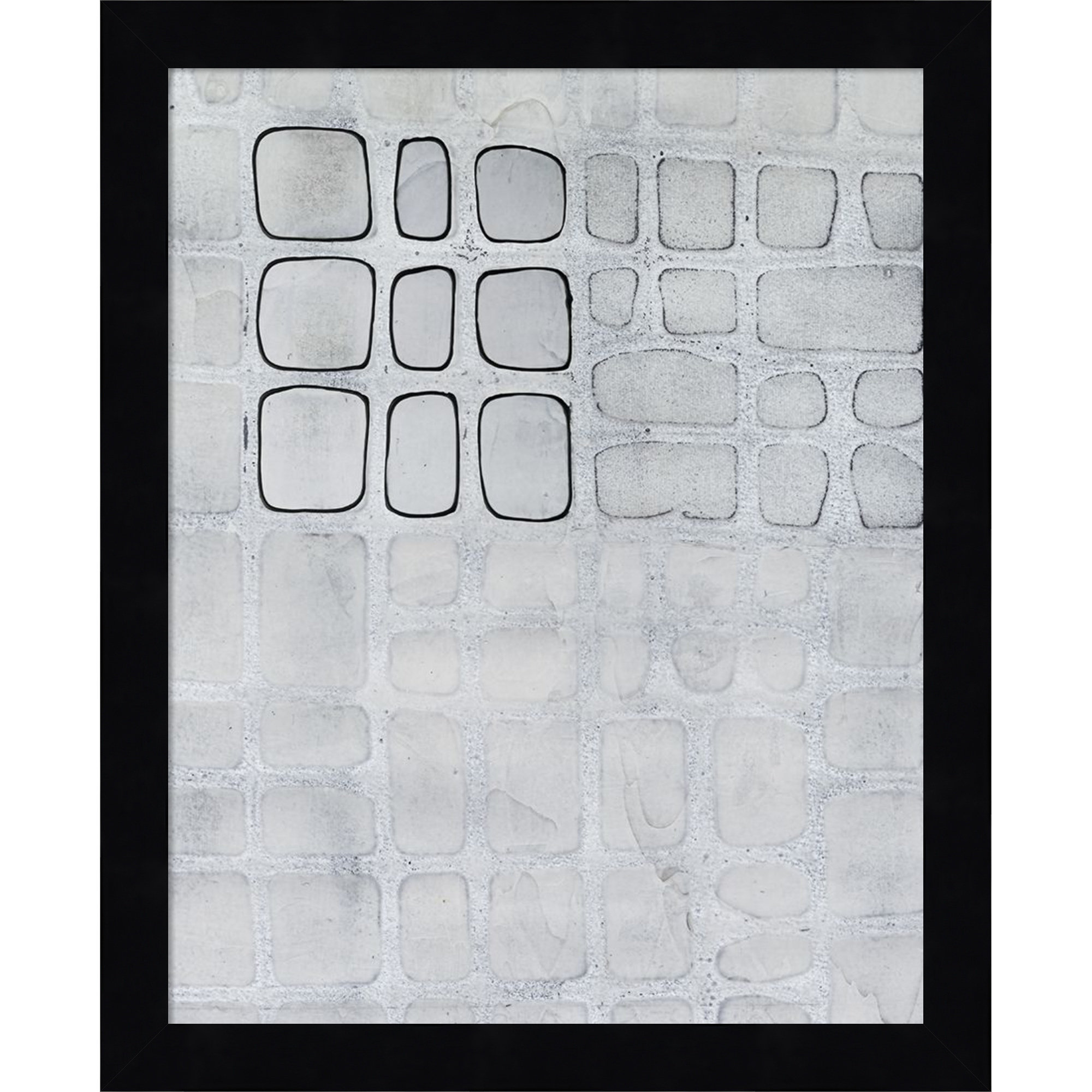 Lumen Colour I by Finnerty Wood Framed Wall Art Print, Black, 13" H x 11" W