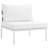 Modway Harmony 10 Piece Outdoor Patio Aluminum Sectional Sofa Set-2038174401