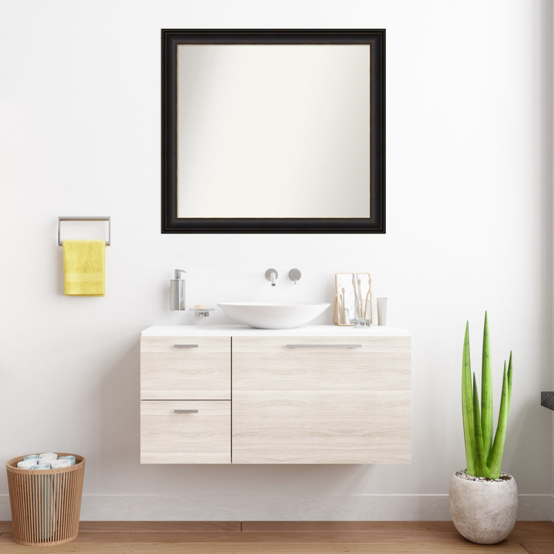 Miroir mural Tavalas, Rectangle, 33,5 po x 36,5 po