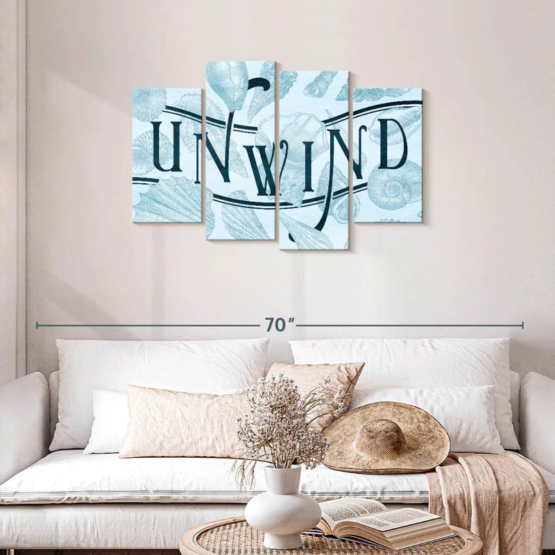 Kema Unwind Shells, 27" H x 43" W