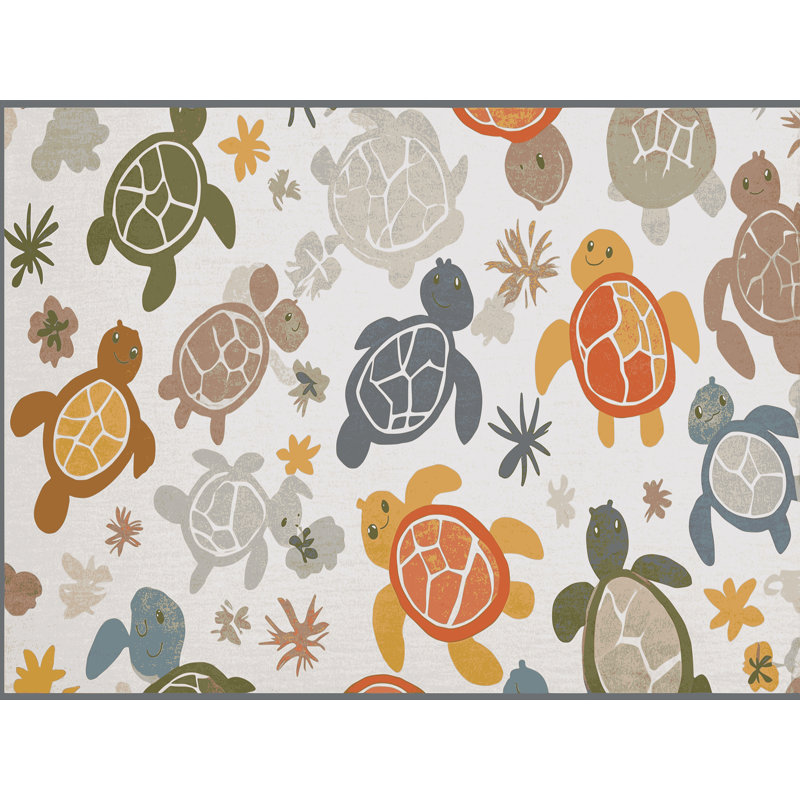 Tapis pour enfants East Urban Home, Rectangulaire 2 pi x 3 pi