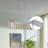 Sein 8 - Light Geometric Chandelier