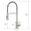 Robinet de cuisine avec douchette extractible, robinet d'évier de cuisine à poignée simple-126749166
