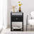 Audrinah 15.7'' W Metal Nightstand-665052355