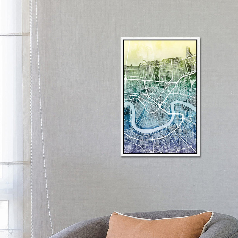 New Orleans, Louisiana, USA by Michael Tompsett - Gallery-Wrapped Canvas Giclée on Canvas, 66.04 cm H x 45.72 cm W