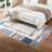 Machine Washable Vintage Area Rug - Soft Carpet With Non-slip Backing For Living Room, Bedroom, Office-1469906383