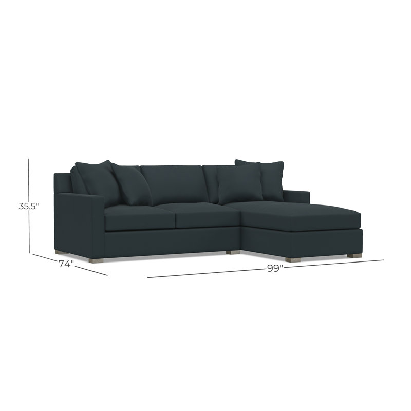 Kelsey Chaise Sectional, 5553-034