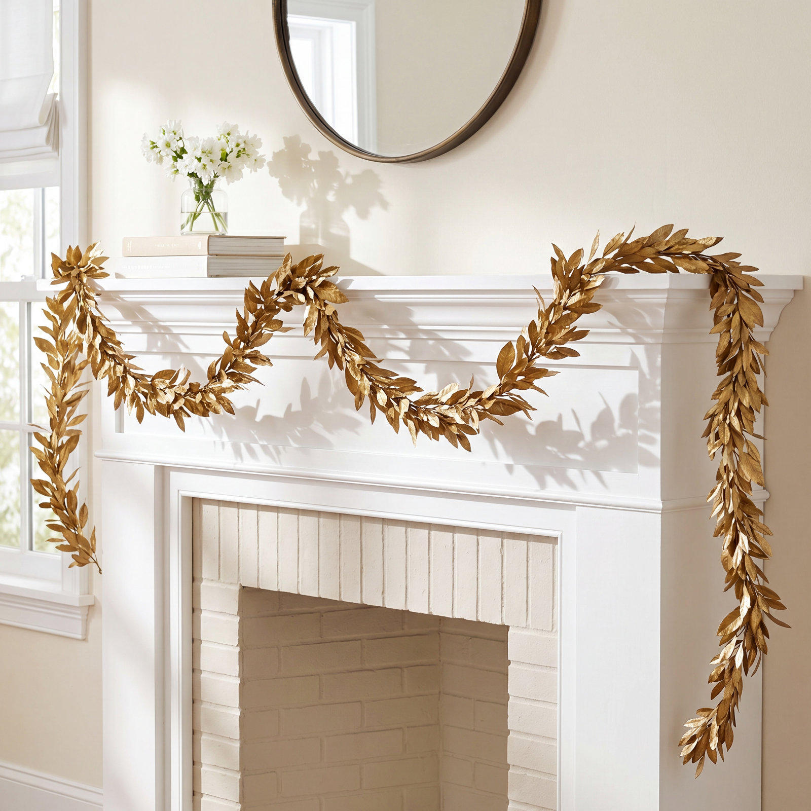 EUCALYPTUS AND MAGNOLIA LEAF GARLAND
