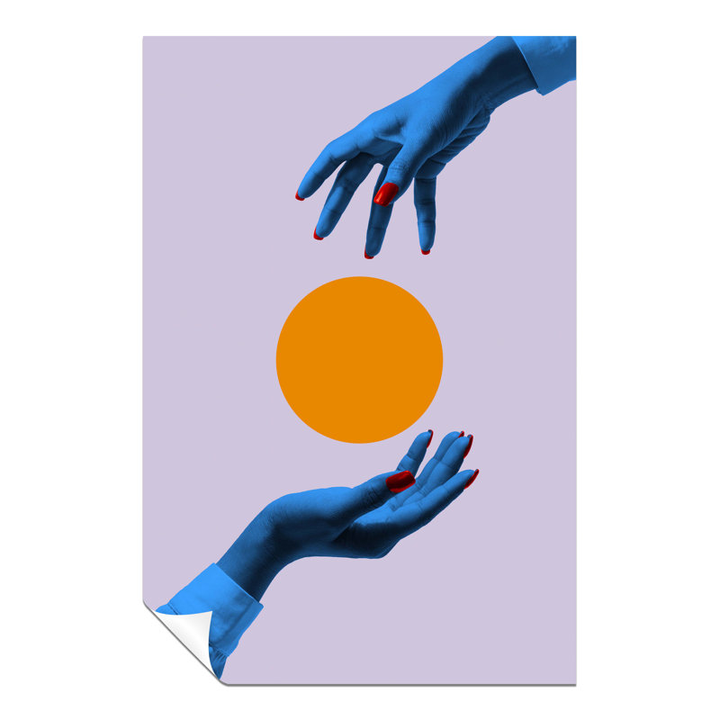 Hands & Nails - No Frame Print, 91cm H x 61cm W x 0.5cm D