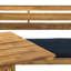 Ensemble de conversation modulaire 2 pièces pour balcon avec coussins Vana-29842195
