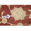 Tapis unique en laine noué à la main brun Oushak de 10 pi 3 po x 13 pi 8 po Nilsu