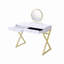 Bureau de coiffeuse avec miroir et plateau à bijoux-71061205