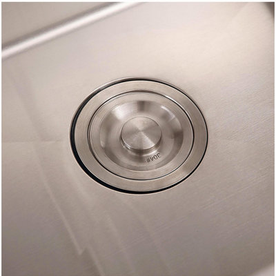 24in Stainless Steel Washing Sink w/ Faucet Hoses and Drain Head Only(Update)