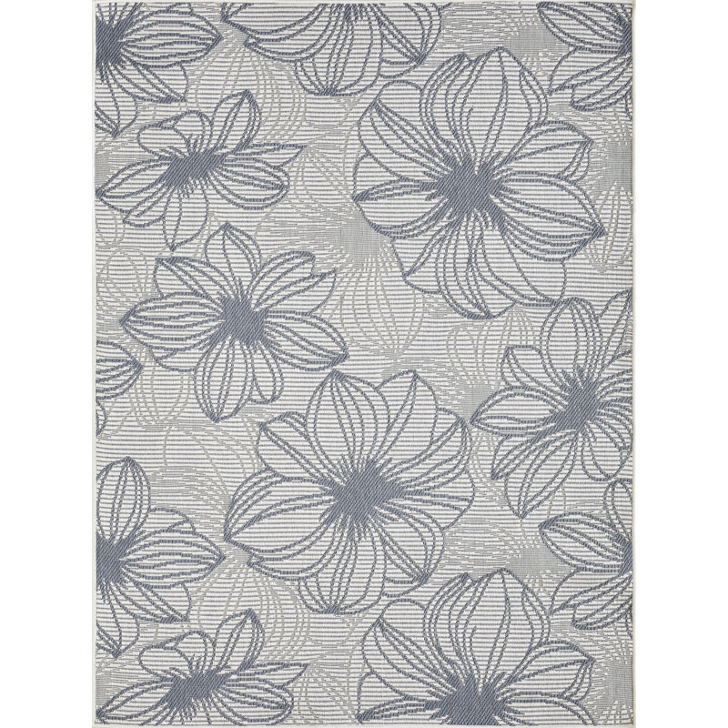 Tapis crème Rosmunda Cerimia, Rectangle 6 pi 7 po x 9 pi 2 po