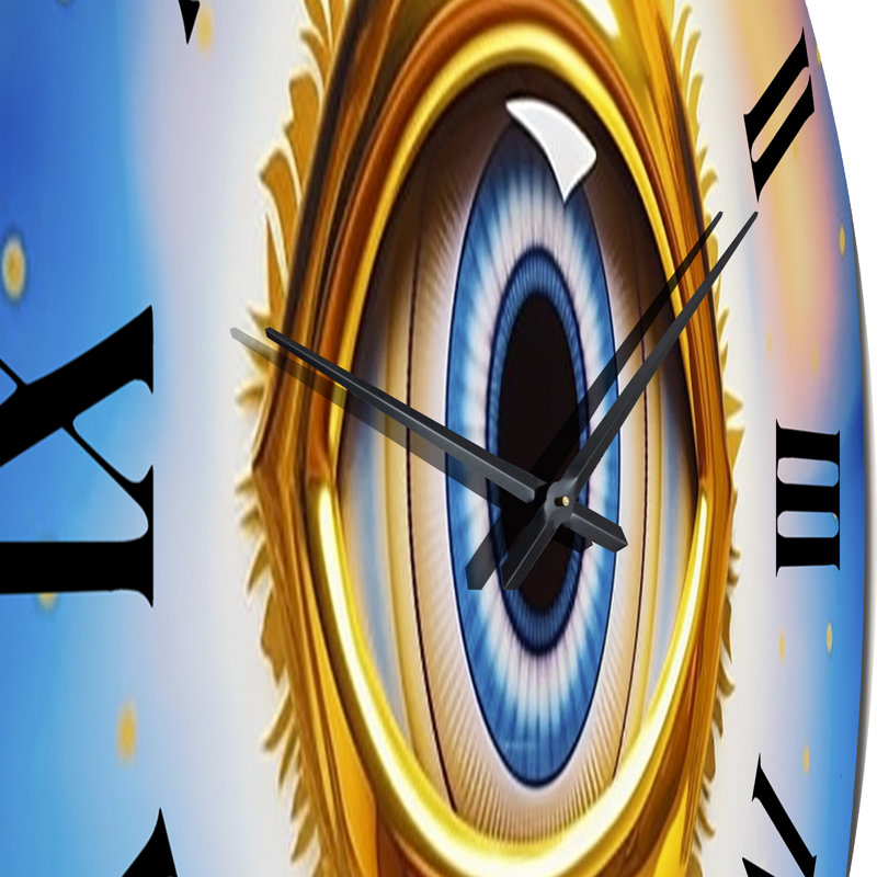 Horloge murale Visions Of Eye of Consciousness, Grand